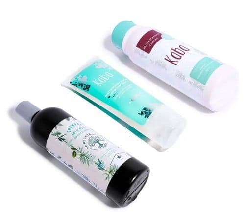Kit Capilar Kaba + Shampoo Anticaspa La Receta