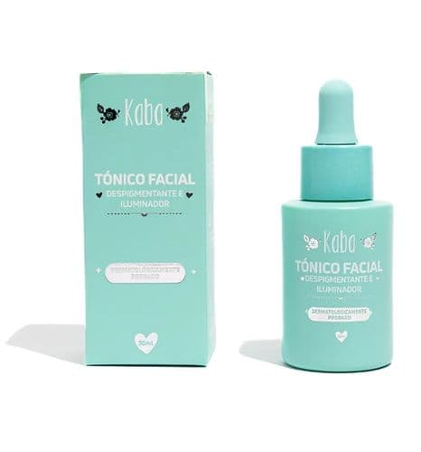 Tónico Facial Despigmentante e Iluminador Kaba 30 ML